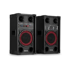 Fenton SPK-108 Aktiv-Lautsprecher Set, 8, BT, MP3-Player