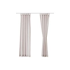URBANARA Vorhang 2er-Set Tolosa Natur 140x245cm