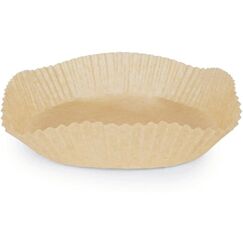 GOURMETmaxx Backpapier Schalen 23x23cm 220° hitzebständig, 100 Stück