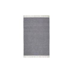 URBANARA Teppich Barota 170x240cm Recycelter Outdoor Teppich Blaugrau