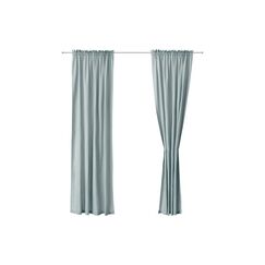 URBANARA Vorhang 2er-Set Solana Helles Grüngrau 140x320cm