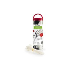 EASYmaxx Kabelbinder Set 700 Stück weiß/schwarz