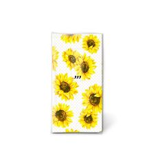 Paper + DesignTaschentuchSunflowergarden 21.5x22cm, 10 Stück. 4-lagig FSC