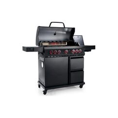 LANDMANN Gasgrill Cool Black 5.2 144x121x53cm, 4 Brenner,