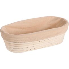 Kesper Brot- & Gärkorb oval Rattan, 28 x 15 x 8 cm