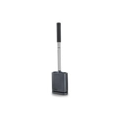 CLEANmaxx WC-Bürste mit Wandhalterung grau flach, WC Bürsteli,