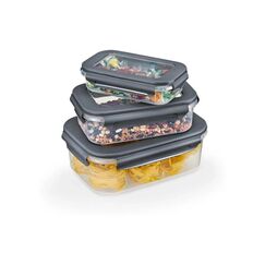GOURMETmaxx Frischhaltedosen 6 Teilig Klick-it rechteckig 6-tlg.