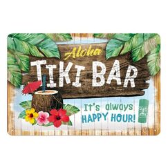 Nostalgic Art Schild Tiki bar Metall, 20x30 cm