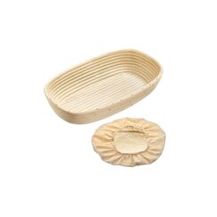 Westmark Set Gärkorb oval mit Bezug 33.5 x 20.5 x 8cm