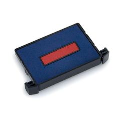 Trodat Printy Ersatz-Stempelkissen 6/4750 rot + blau, zweifarbig