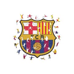 Iconic Puzzles Holz-Puzzle FC Barcelona - Logo 270 Teile