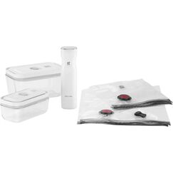 Zwilling 7tlg Vakuum Starterset GlasBox S/M mehrere Materialien  27x12.7x28.2cm