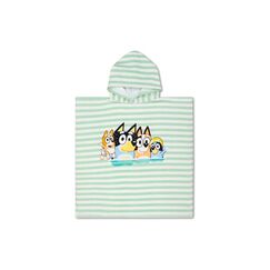 Swim Essentials Bluey Poncho 65x65 cm türkis, Terry, 0-10 Jahre