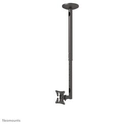 Neomounts FPMA-C050SILVER Monitor-/TV-Deckenhalterung 10-30" - H 60-85 cm, Farbe: Schwarz