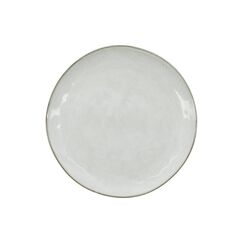 House Doctor Schale Rustic, Grau-Blau 20x2 cm (DxH), Steinzeug