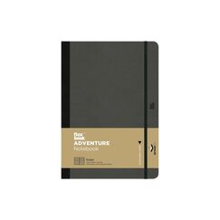 Flexbook Adventure Notebook liniert 17x24cm, off-black