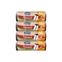 Swirl Müllbeutel elastisch 20l Zugband 35l, 4er Pack