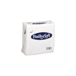 Bulkysoft Servietten 40 x 40 cm 100 Stk, weiss