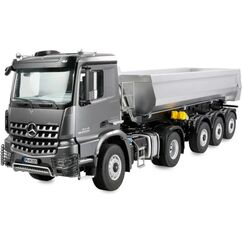 Amewi Mercedes-Benz Arocs Sattelzug mit Kippauflieger, anthrazit