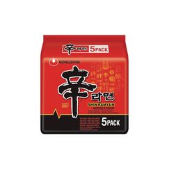Nongshim Shin Ramyun Noodle Soup Multipack 5x120g