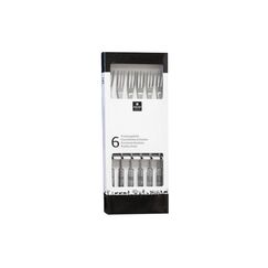 Heidi Cheese Line Heidi Cheese CIRCLE Fonduegabeln Inox 6 Stück