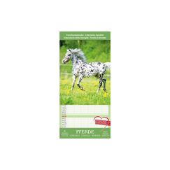 Familienkalender Pferde 2027 24.5x51.5 cm