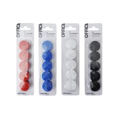 Office Magnet flach assortiert 10 Stk.