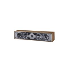 Magnat Centerlautsprecher MONITOR S14C Walnuss, 2.5-Wege, 4-fach Bass-Mittelton