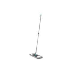 CLEANmaxx Bodenreinigungsset grau/blau 3in1 Mob, Wischmob, Besen, Reinigungsset