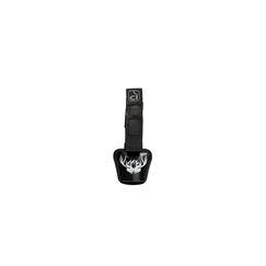 Incirca Glocke, COWBELL, schwarz mit Hirsch Glocke