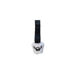 Incirca Glocke, COWBELL, weiss mit Hirsch Glocke