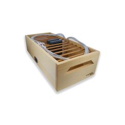 LMP LaptopBox 12-500 Ladebox CH Fichtenholz, für 12 NB bis 13.6, 500W