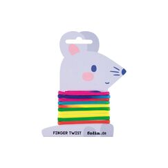 Folia Finger Twist 160 cm, regenbogen