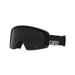 Giro Semi Flash Goggle black black wordmark, ultra black S3, yellow S0