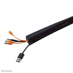 Neomounts NS-CS200BLACK Kabelsocke - für 8-10 Kabel - universal, Farbe: Schwarz