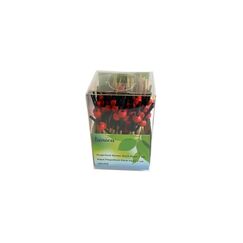 Lunica Fingerfoodspiesse 100 Stk Bambus, rote Perle, 70 mm
