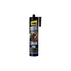 UHU Grizzly Montagekleber Extra weiss 435g