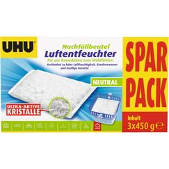 UHU Luftentfeuchter Ersatz Artikel 350616 3x450g