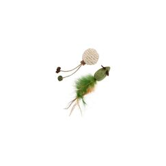 Wouapy Katzenspielzeug Duo Maus & Ball Ball : Ø 2.5 x 12 cm / Maus : 14 x 2.5 cm