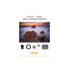 Nisi Square Filter Kit 15mm F/4 ASPH 100 mm, Sony E-Mount