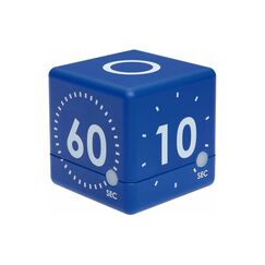 TFA-Dostmann TFA CUBE TIMER Digitaler Würfel-Timer Exkl. 2 x 1,5 V AAA, Blau