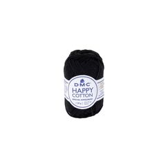 DMC Natura HAPPY COTTON, Schwarz 20 g, 43 m, 100 % CO