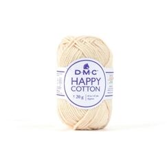 DMC Natura HAPPY COTTON, Elfenbein 20 g, 43 m, 100 % CO