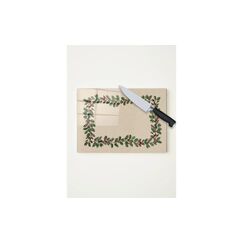 Hermia Schneidebrett XMAS 20 x 30 cm temperiertes Glas, antibakteriell