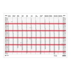 Simplex Jahresplaner A2 2027 mit Notizraum, 594x420mm
