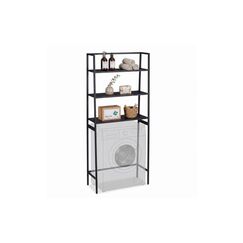 Relaxdays Waschmaschinenregal 3 Ablagen Masse H x B x T: ca. 157 x 65 x 28 cm