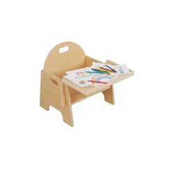 Relaxdays Kinderstuhl mit Tisch Für Kinder ab 1 Jahr