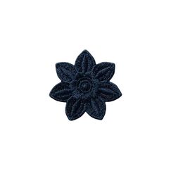 Mono-Quick Monoquick Aufbügelbild Mini Blume, Dunkelblau