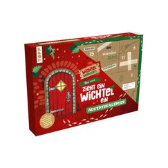 TOPP Verlag Adventskalender Wichtel Mit Wichteltür, Anleitungbuch & Bastelmat.
