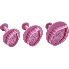 Zenker Ausstecher Set Blat Sweet Sensation 3 tlg. PP/Edelstahl rosa